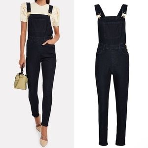 NWT WeWoreWhat High-Rise Skinny Overalls Indigo XS